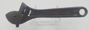 Vintage PROTO 706-S 6" Adjustable Wrench Crescent Wrench USA 706S - Free Ship - Picture 1 of 6