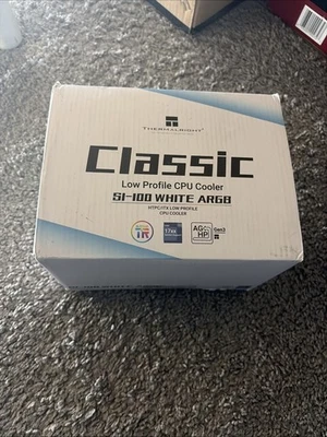 Thermalright SI-100 White CPU Air Cooler, 6×6mm Heat Pipes,120mm PWM Fan - Image 1 of 2