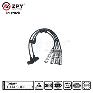 ZPY Hight Quality Glossy Ignition Cable Wire Kit For SEAT SKODA 06A 905 409A - Picture 1 of 6