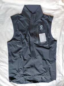 On Cloud Weather Vest Men's Size Small Black - Picture 1 of 11