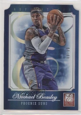 2012-13 Elite Aspirations Blue Die-Cut /99 Michael Beasley #151 - Image 1 of 2