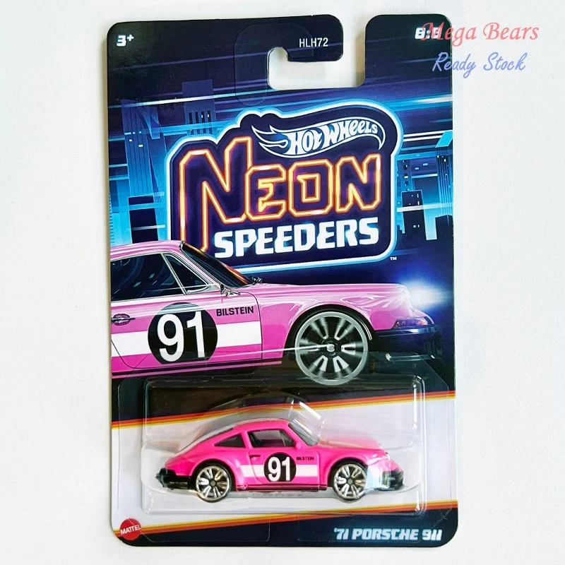 Mattel Hot Wheels 2025 Neon Speeders #8 71 Porsche 911 NEW SEALED HLH72 - Image 1 of 1