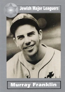 Murray Franklin Jewish Major Leaguers 2003 Baseballkarte #63 Nr-Mint KOSTENLOSER VERSAND! - Bild 1 von 7