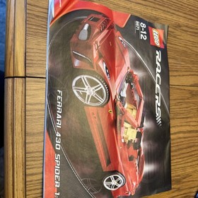 Lego Instruction Manual, 8671 Racers Ferrari 430 Spider 1:17 Book - Acceptable