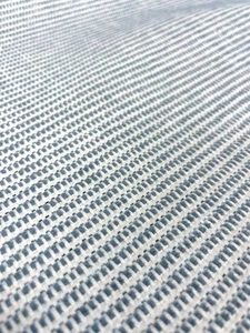 9.625 yds Thibaut Dune Lake Blue & White Crypton Performance Upholstery Fabric - Picture 1 of 11