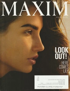 Maxim Magazine April 2015 Cover: Lily Aldridge - Online Dating - Head Games - Picture 1 of 1