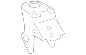 FIT FOR TACOMA 2005 - 2020 RADIATOR FRAME MOUNTING PLATE RIGHT = LEFT 5170104011 - Picture 1 of 2