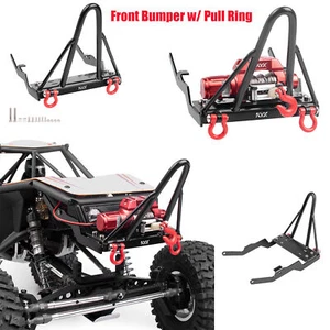 Metal Front Bumper with Pull Ring For Axial Capra UTB RC Crawler Car Upgrade Kit - Picture 1 of 11