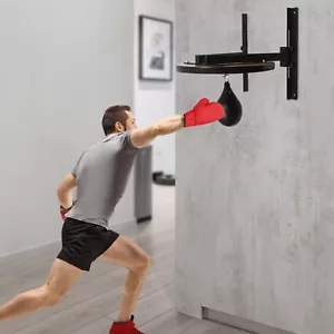 Speed Bag Platform Wall Mounted Speed Bags for Boxing Height Adjustable w/ Pump! - Picture 1 of 20