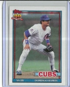 1991 Topps #541 Domingo Ramos Chicago Cubs - Picture 1 of 2