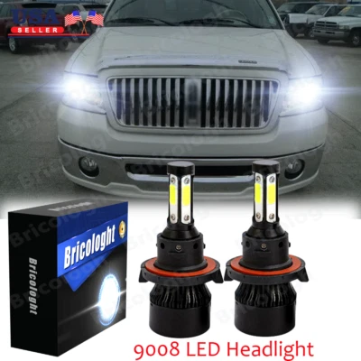 Faros LED haz alto/bajo para Lincoln Mark LT 2006 2007 2008 - H13/9008 Foto 1 de 4