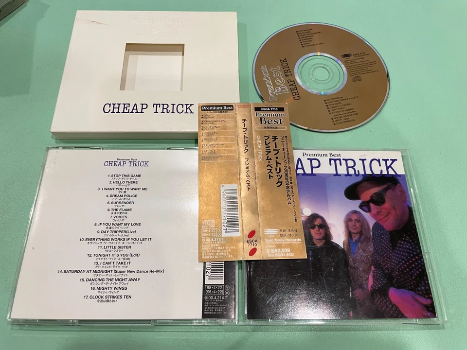 Cheap Trick – Premium Best Japan CD OBI (ESCA-7710) - Image 1 of 1