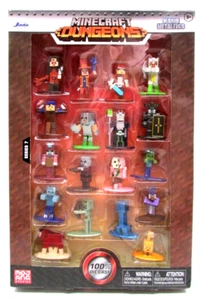 NEW Minecraft Dungeons 18 Die Cast  Figure  Collectible Nano Metalfigs Series 7 - Picture 1 of 4