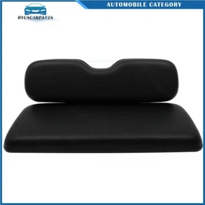 For EZGO TxT,ST,ST Sport,Valor models Black Golf Cart Rear Seat Cushion Set - Picture 1 of 7