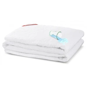 Matratzenauflage/Schutzhülle Wasserdicht, 140x200cm, Weiß, Gummizug - Bild 1 von 5