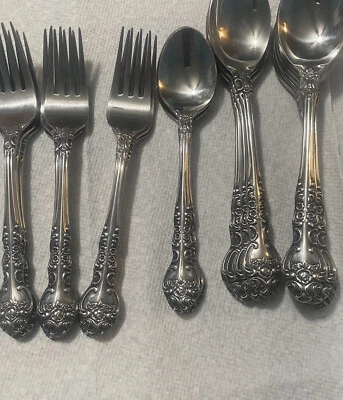 Lote De 23 Tenedores Y 14 Cucharas Sonora Acero Inoxidable Nacional Japón Foto 1 de 4