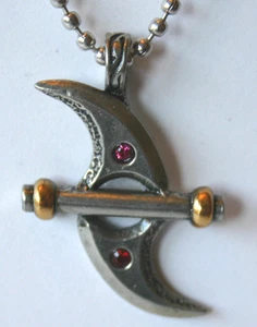 Atlantis Anhänger Modern Zauber Amulett Schmuck Magie Fantasie POI - Foto 1 di 1