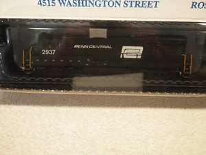 ATLAS 10002320 H.O. GE U33B PENN-CENTRAL ROAD No.2937 WHITE WORMS / DCC READY - Picture 1 of 2