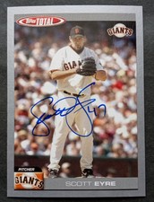 2004 Topps (Total) SIGNED: Scott Eyre, GIANTS #52