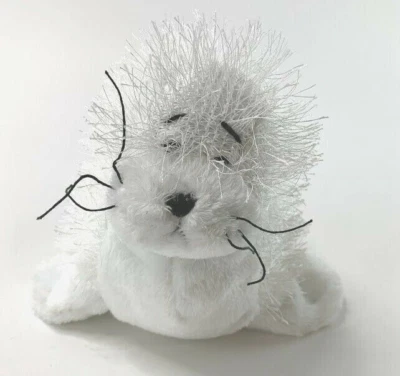 Ganz Webkinz HM023 White Seal Ocean Beach Plush Animal Soft Stuffed Toy Fluffy - Image 1 of 4