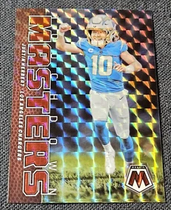 2023 Mosaic Touchdown Masters Red Prizm Justin Herbert SSP #TM-JH Chargers - Bild 1 von 2