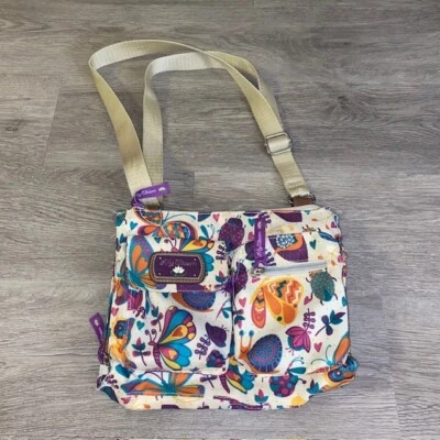 Bandolera Lily Bloom Mariposa Caracoles Primavera Bandolera Cartera Bolso de Hombro Foto 1 de 4