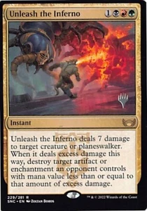 Paquete Promocional: Streets of New Capenna, Unleash the Inferno p2-20597 - Imagen 1 de 2