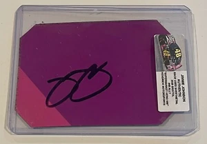 2020 Jimmie Johnson Ally Bristol Signed Auto Race Used 2x3 Sheetmetal Piece - Picture 1 of 1