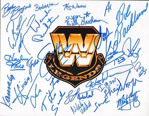 Vader Harley Race Kamala Kevin Nash +23 Signed WWE Legends Signed 11x14 Photo - Picture 1 of 22