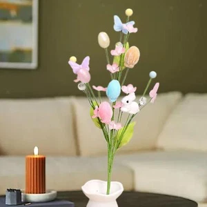 Easter Egg Branches Artificial Easter Flower for Bedrooms Wedding Hotel - Picture 1 of 5