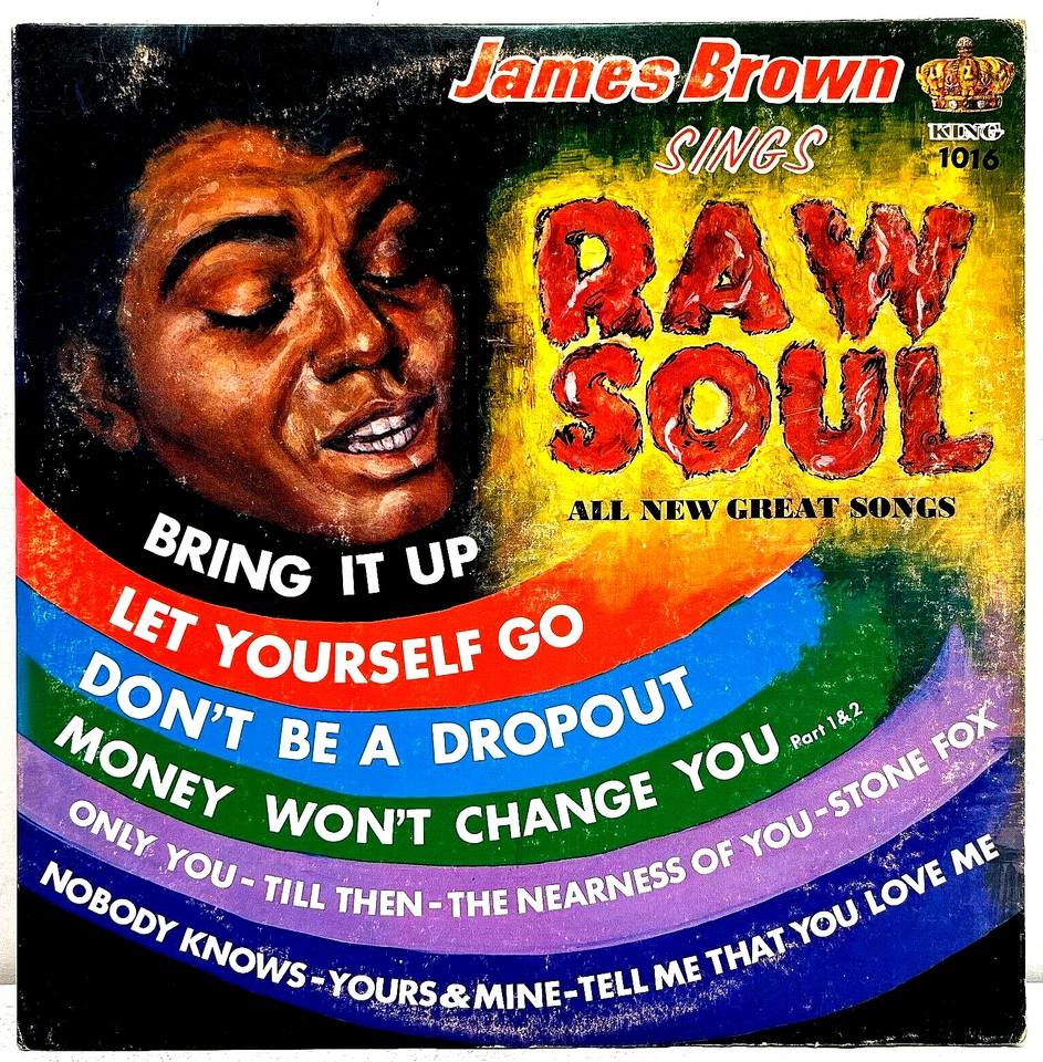 James Brown Raw Soul 1967 Vinyl King Records 1st Press Mono Foto 1 de 4