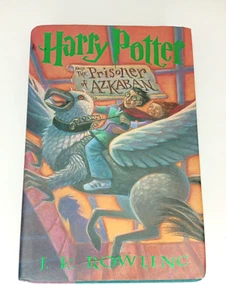 Harry Potter & The Prisoner Of Azkaban 1ST E HCDJ - Picture 1 of 16