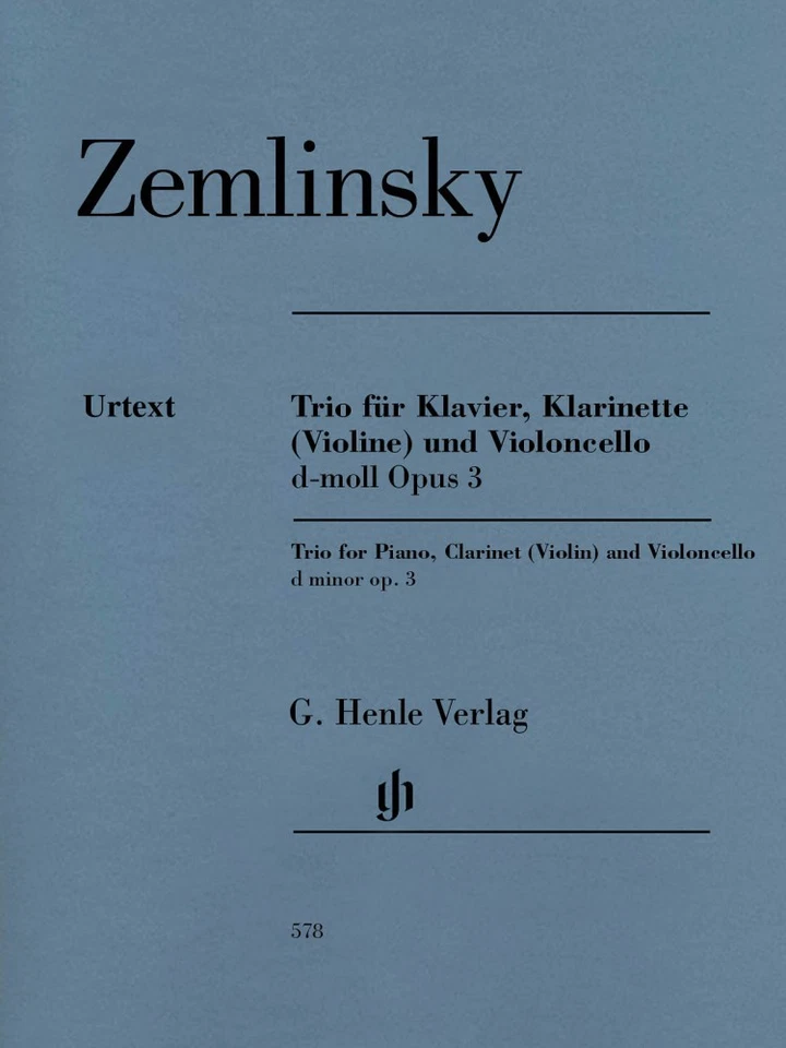 Trio for Piano Clarinet Violin and Violoncello in D-minor Op. 3 Book 051480578 - Image 1 of 1