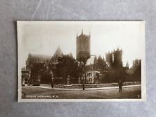 Postcard Lincoln Cathedral RPPC