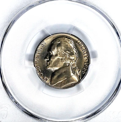 1966 Jefferson Nickel  PCGS MS66  Retro OGH - Image 1 of 3