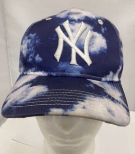 Gorra Shmeel NYC New York NY Yankees Logo Nube Ajustable Snapback MLB RARA - Imagen 1 de 10
