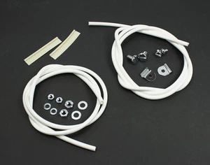 Gummischnur Keder weiß pas f Simson KR51 Schwalbe Köder Motorhaube Lenkerschale - Bild 1 von 1