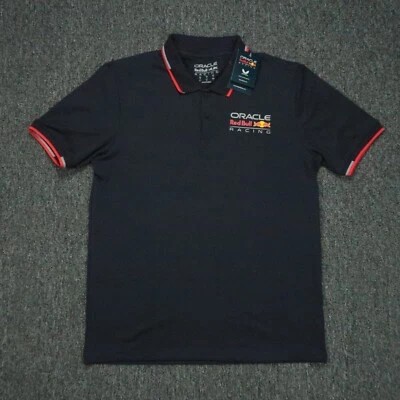 Castore Shirt Mens Medium Blue Red Bull Racing Core Polo Short Sleeve - Image 1 of 4