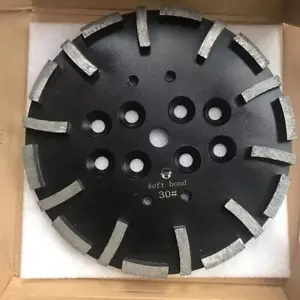 30S Concrete Grinder Diamond Grinding Disc Plates 250mm 20 Segments X10mm Thick - Picture 1 of 7