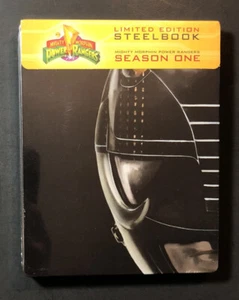 Mighty Morphin Power Rangers Season 1 [ Limited Edition STEELBOOK ] (DVD) NEW - Picture 1 of 5