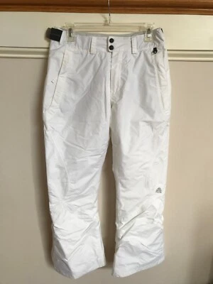 NIKE ACG 3 наружный слой Couche экстремальный женщин белый снег лыж брюки Sz S 4/6 EUC - Изображение 1 из 3