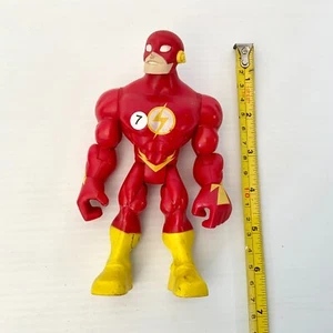 2007 Mattel The Flash 6" Action World Of DC Super Friends Figure Figurine - Picture 1 of 3