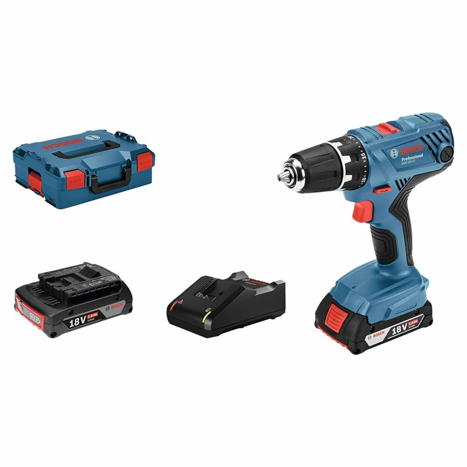 Bosch GSR 18v-21 Professional 1800 Giri/min Nero Blu 1 2 kg