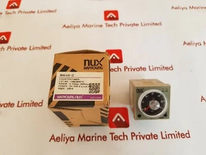 Timer Hanyoung NUX MA4N-C 24-240V 50-60HZ 5.3VA 3A 250VAC 0.12 SEC-300 ORE - Foto 1 di 7