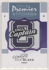 2007-08 O-Pee-Chee Premier Stitchings Parallel 50 /50 Rob Blake #PS-BL HOF