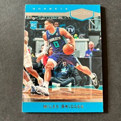 2018-19 Panini Chronicles Plates Patches Rookie #397 Miles Bridges /249 Hornets - Image 1 of 2