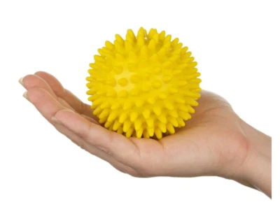 GENERISE Yoga Massage Ball Spikey Gym Balls Spiky Yoga Stress Reflexology Trigger 7.5cm
