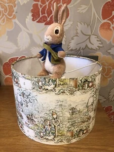 Lampshade Peter Rabbit Table Ceiling Light shade Kids Baby Nursery Room 30cm - Picture 1 of 8