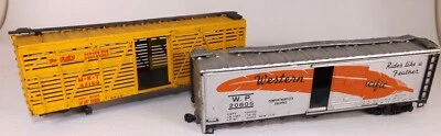 Early ATHEARN THE KATY M-K-T 47150 & Boxcar, Western Pacific Feather, WP #20805 - Image 1 of 4