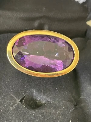 Anillo John Hardy East West Amatista Perfil Grande Foto 1 de 4